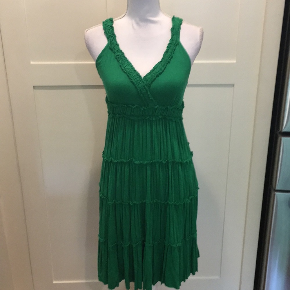 Green Summer Tank Dress